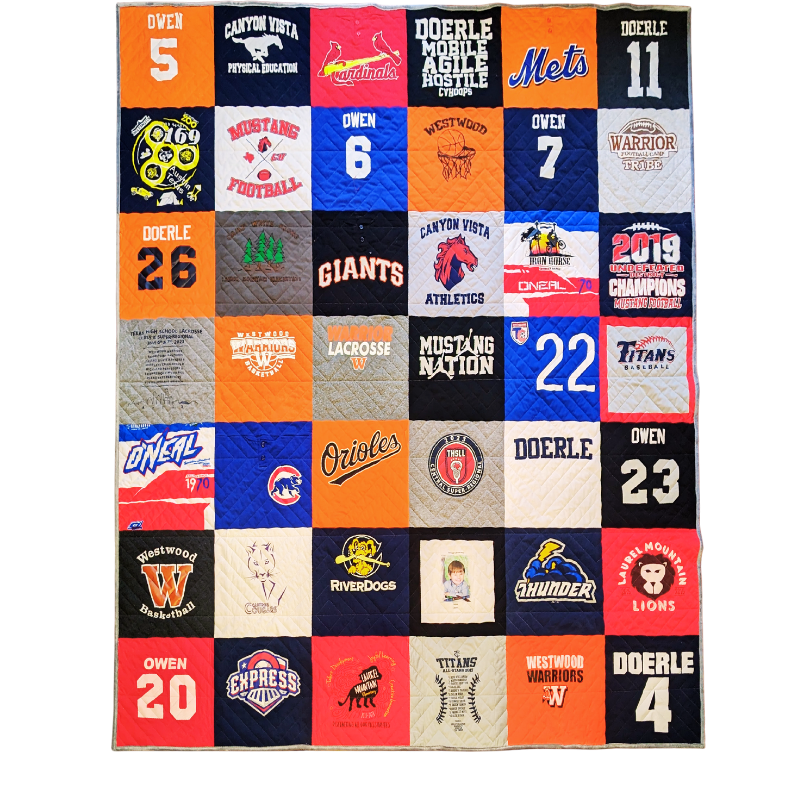 Custom T-Shirt Quilt - $50 Deposit