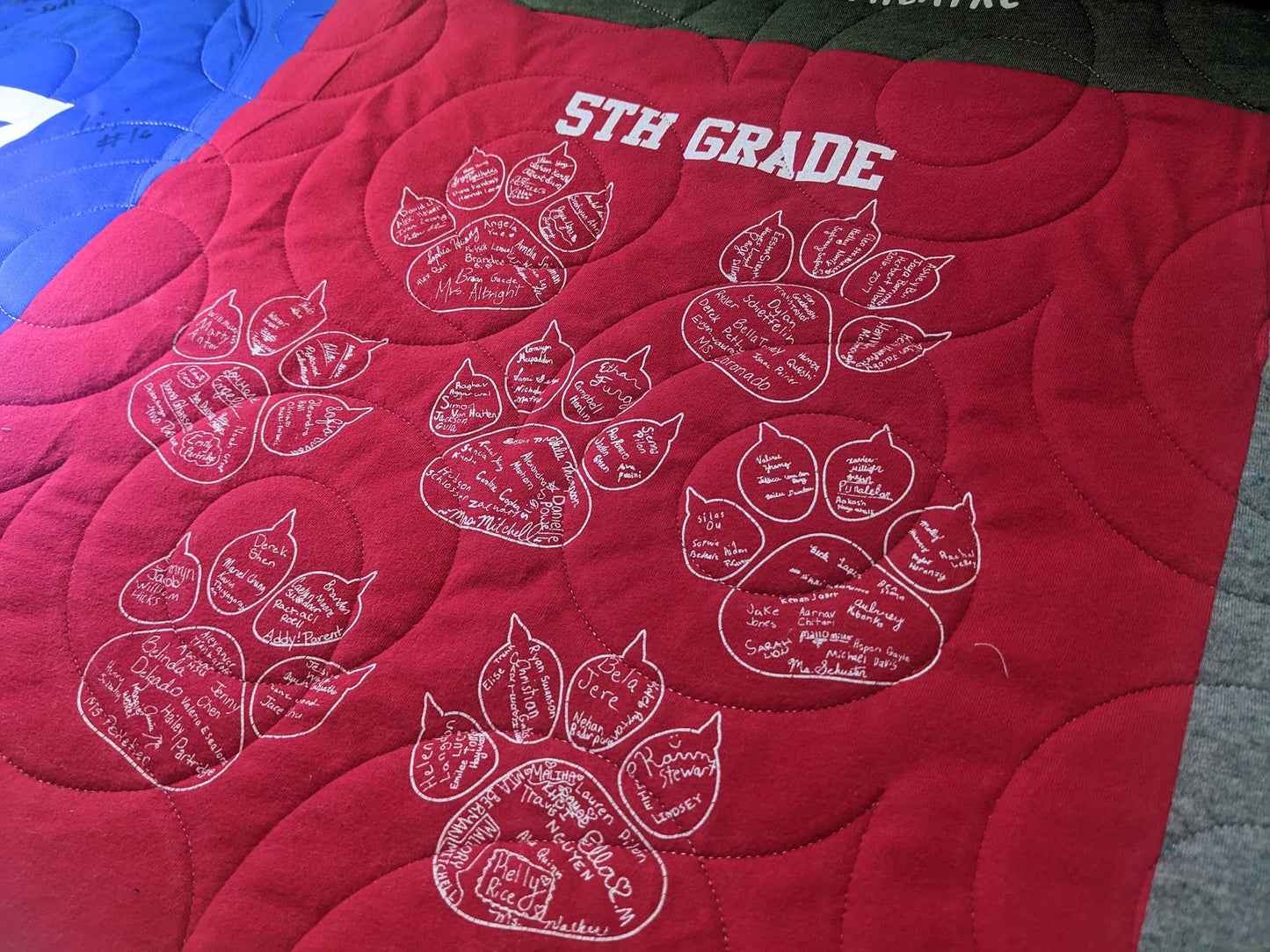 Custom T-Shirt Quilt - $50 Deposit