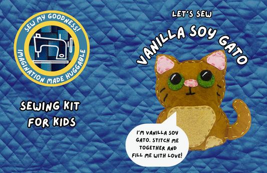 Sew My Goodness Sewing Kit: Vanilla Soy Gato